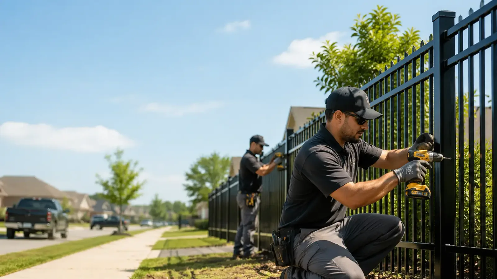 Metal Fence Installation in Danbury, CT